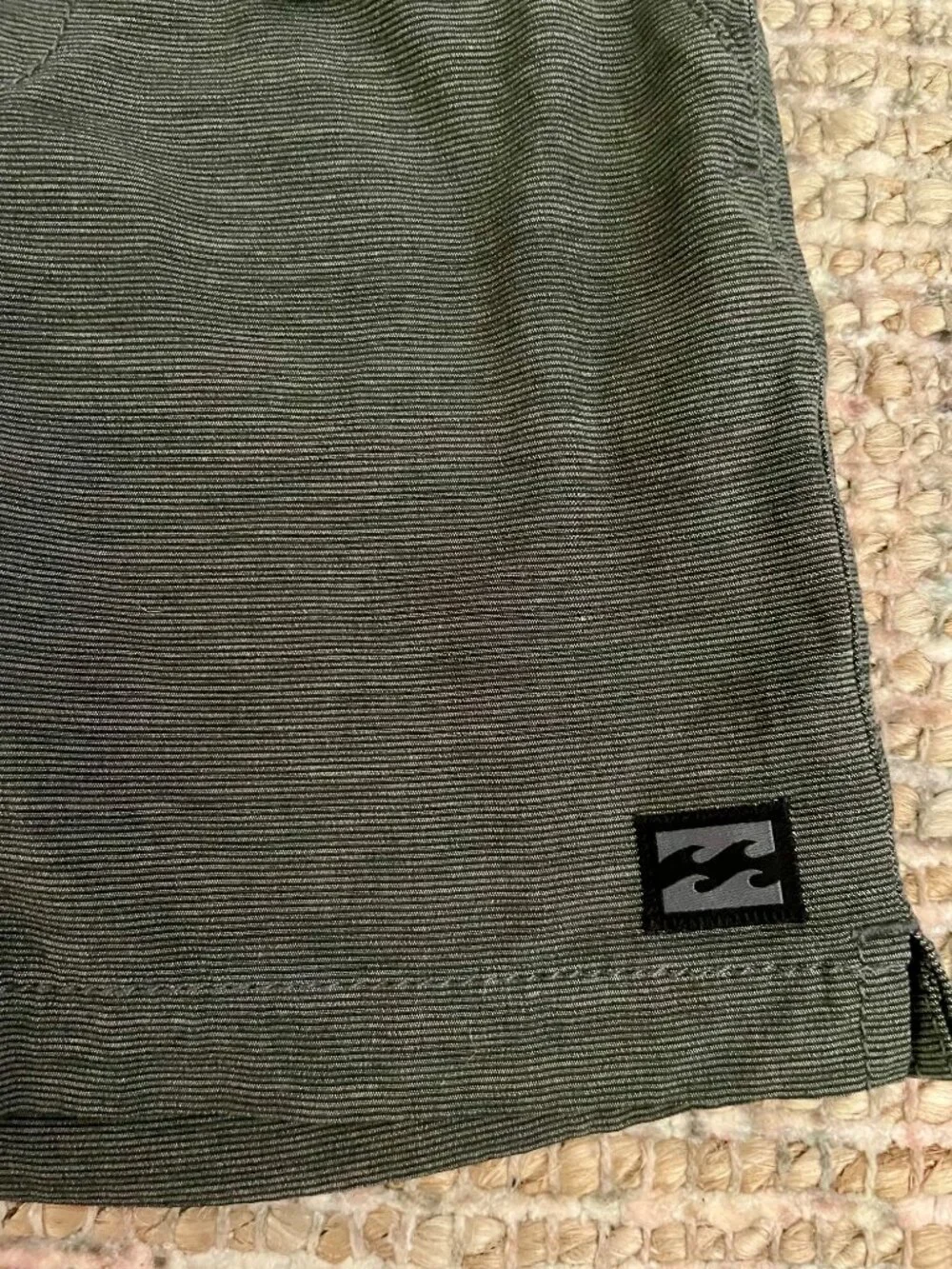 Billabong Grey & Black Kids Toddlers Boys Recycler Swim trunks Board shorts 3T